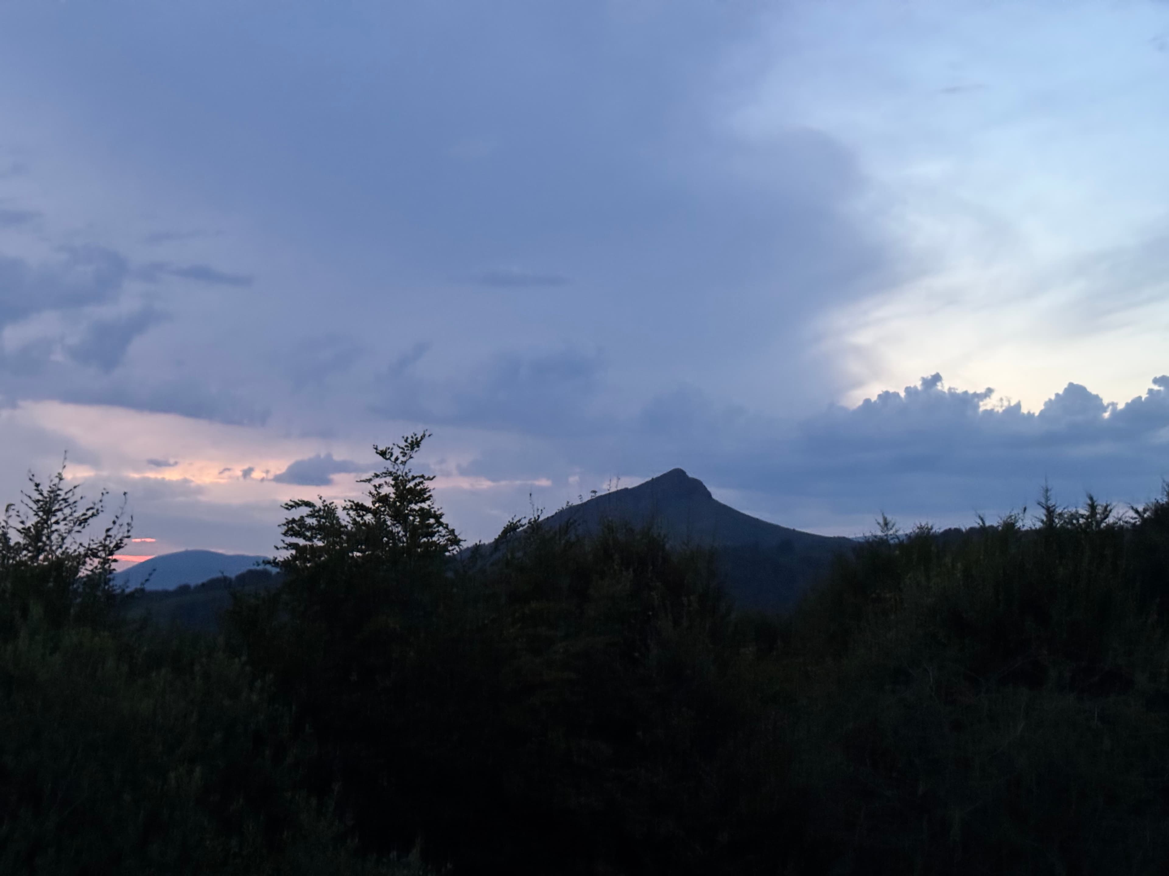 Col de Lizarrieta au petit matin