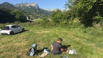 jour6 - GR10, Camping Gîte de Lauzart